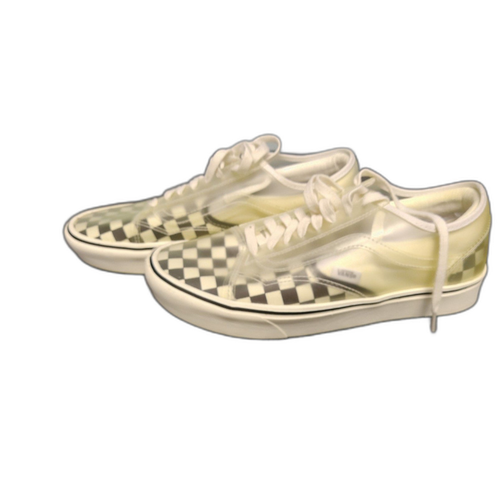 Vans ComfyCush Slip-Skool Checkerboard Clear sneakers - Mens 9.5
